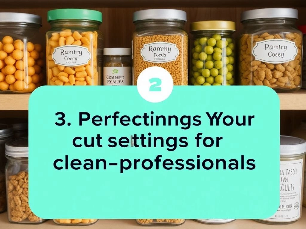 3. Perfecting Your Cut Settings for Clean, Professional Results