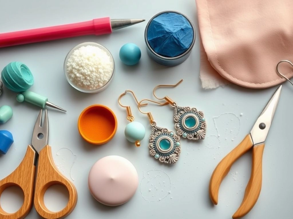 Essential Materials & Tools for Polymer Clay Earrings