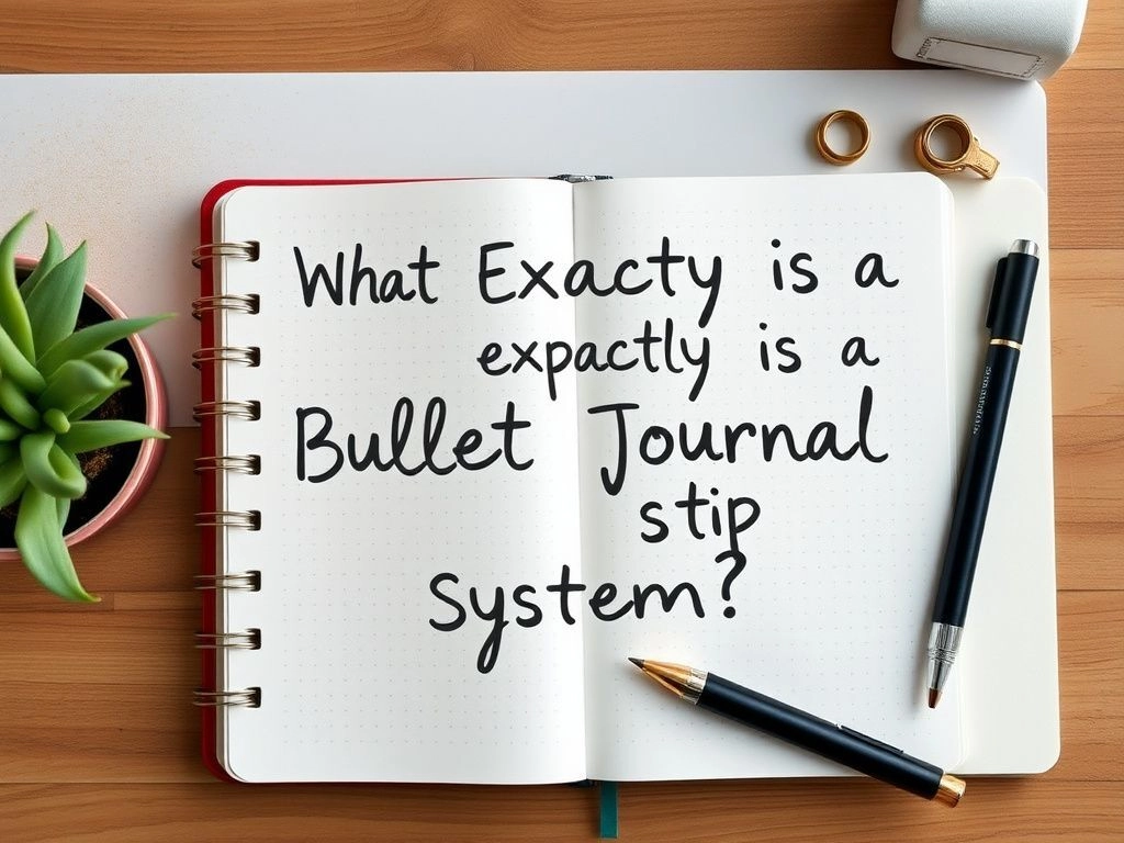 What Exactly Is a Bullet Journal System?