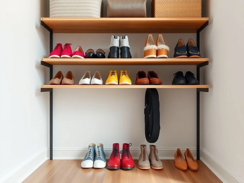 Why Build a DIY Shoe Rack for Small Closets?